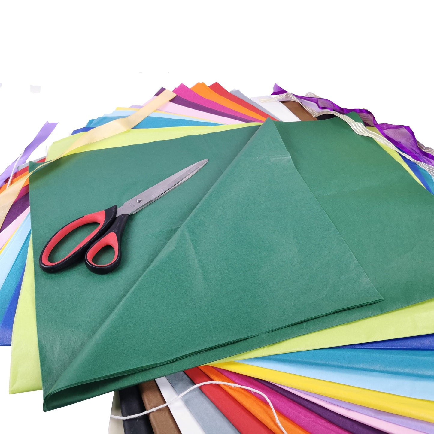 Tissue Paper 50cm x 75cm 17gsm Jade Green