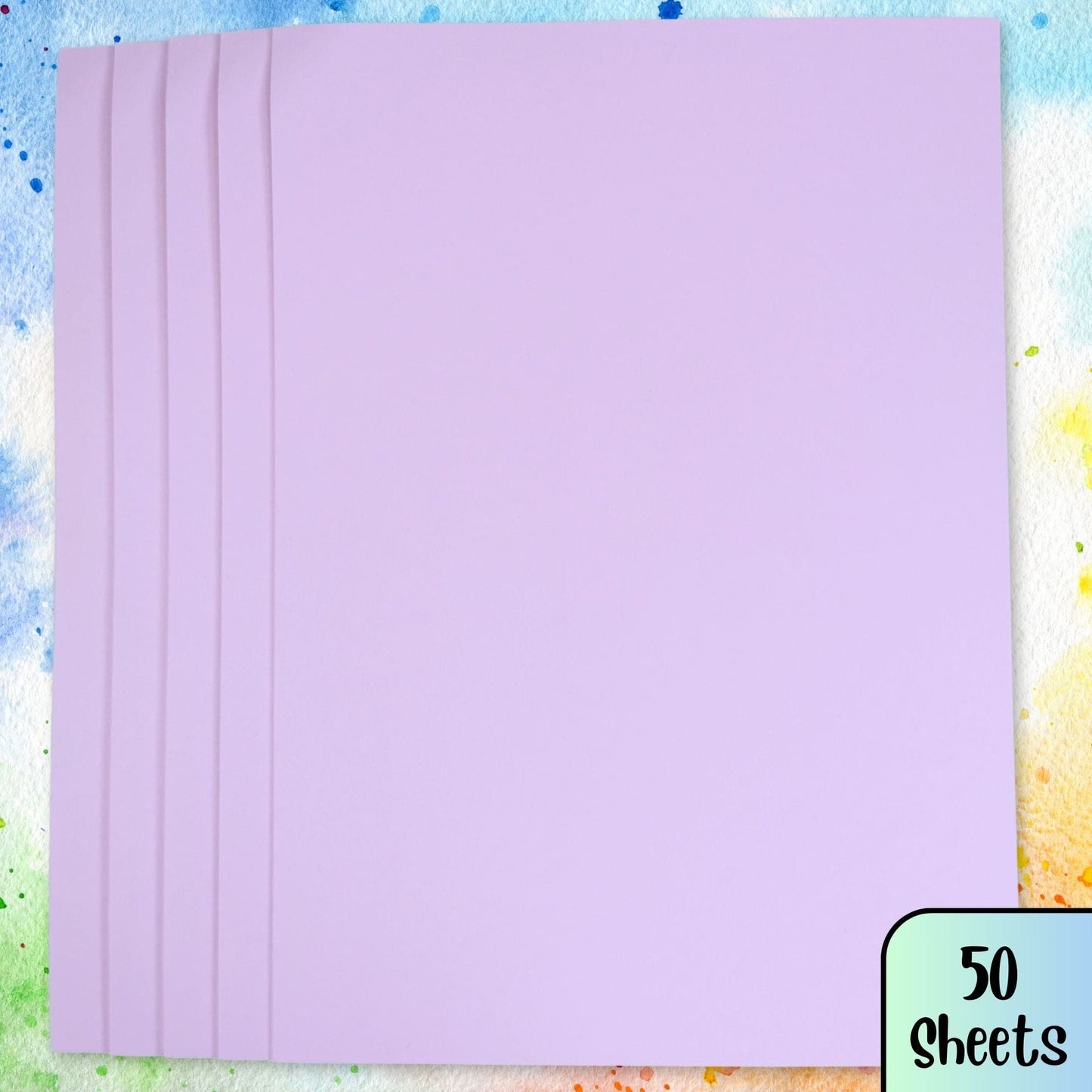 Lilac Paper Sheets Pack