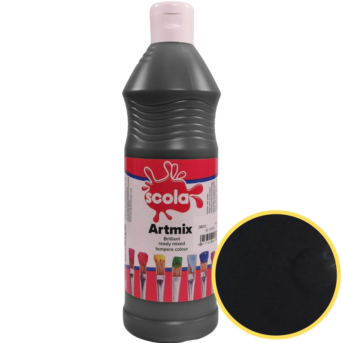 Scola Ready Mix Paint 600ml Individual Colours
