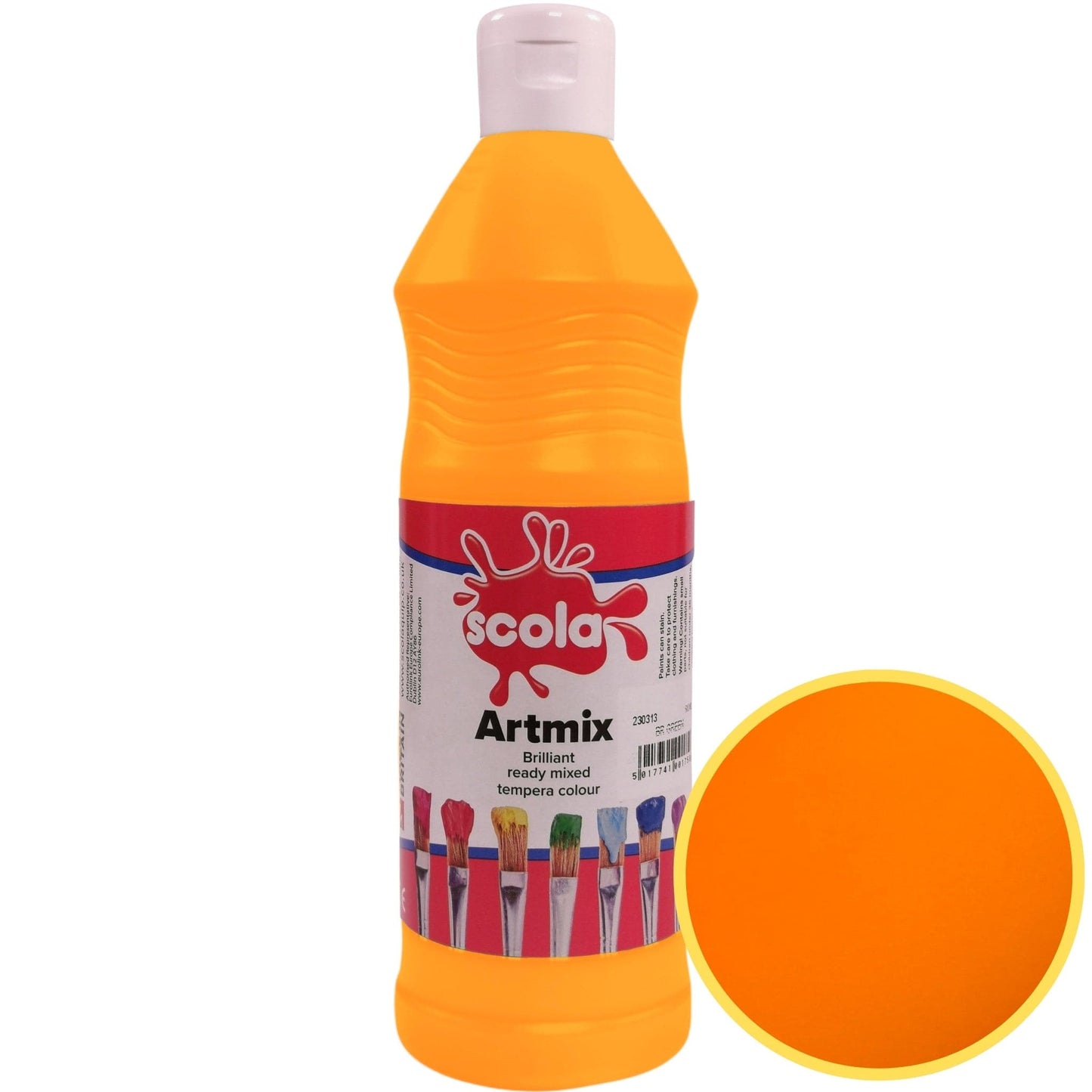 Scola Ready Mix Paint 600ml Individual Colours