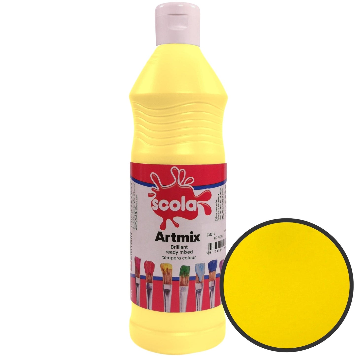 Scola Ready Mix Paint 600ml Individual Colours