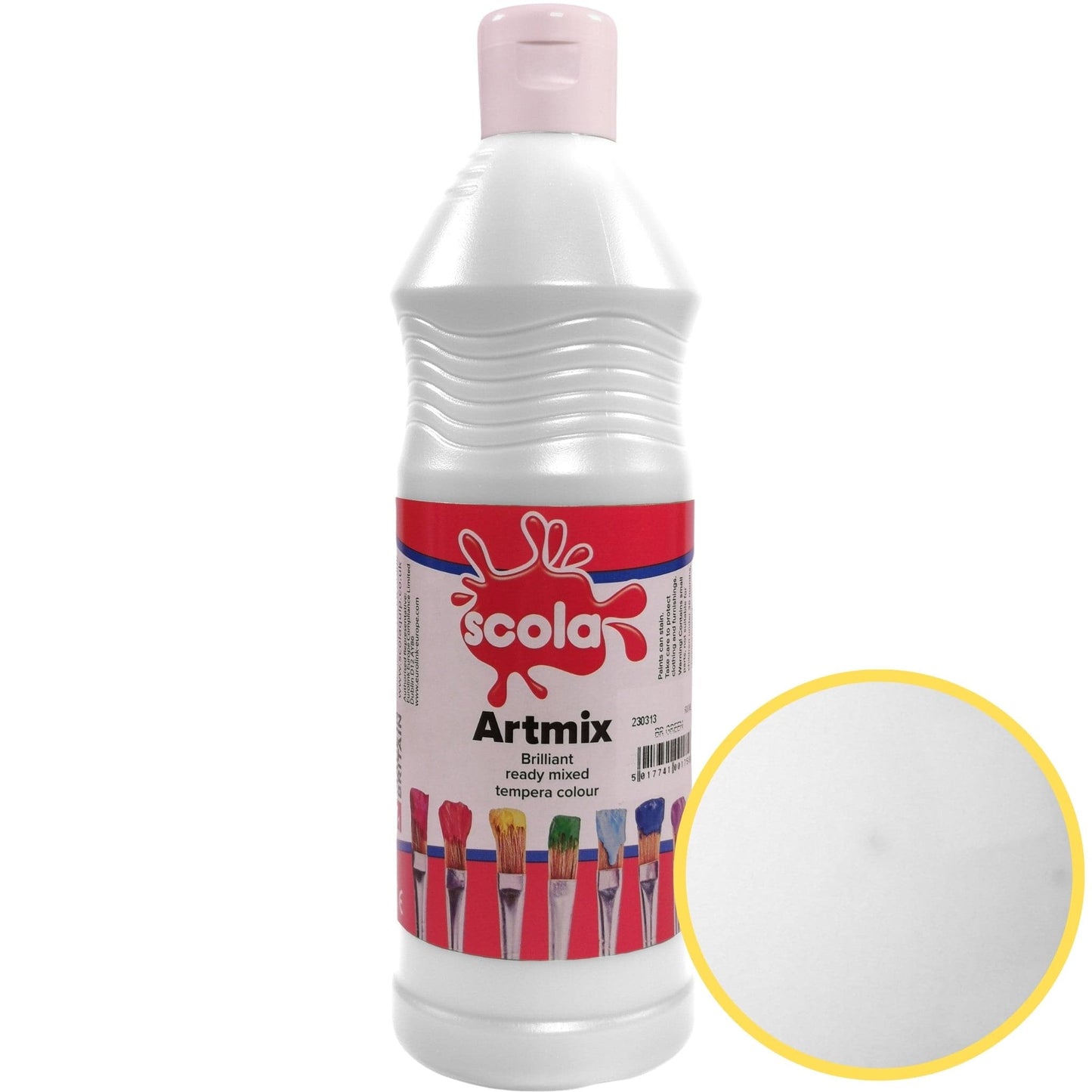 Scola Ready Mix Paint 600ml Individual Colours