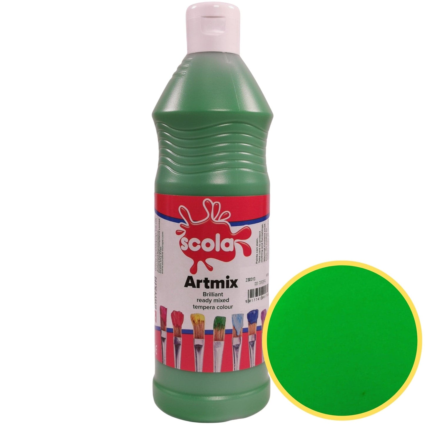 Scola Ready Mix Paint 600ml Individual Colours