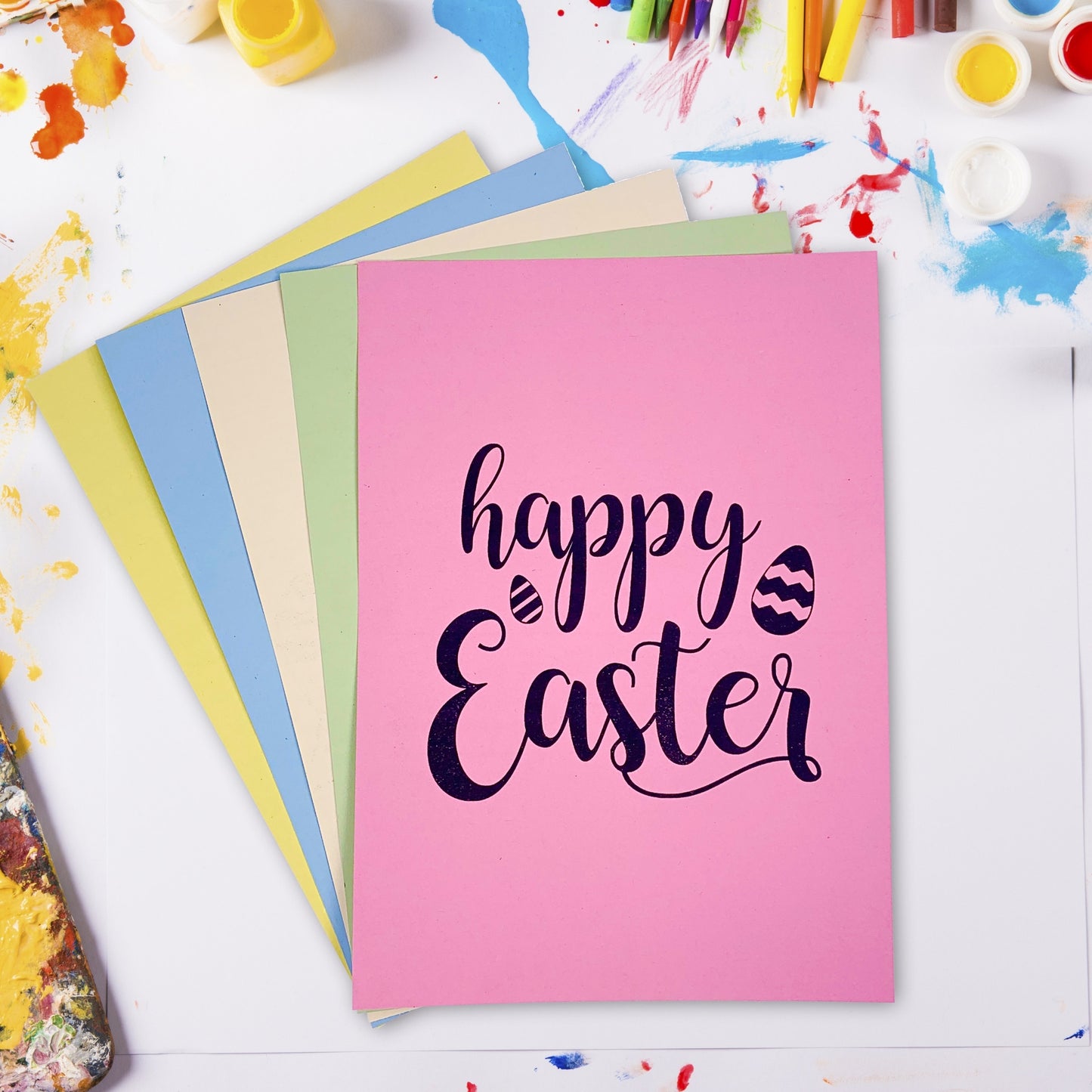 A3 100% Recycled Pastel Coloured Card in 180gsm