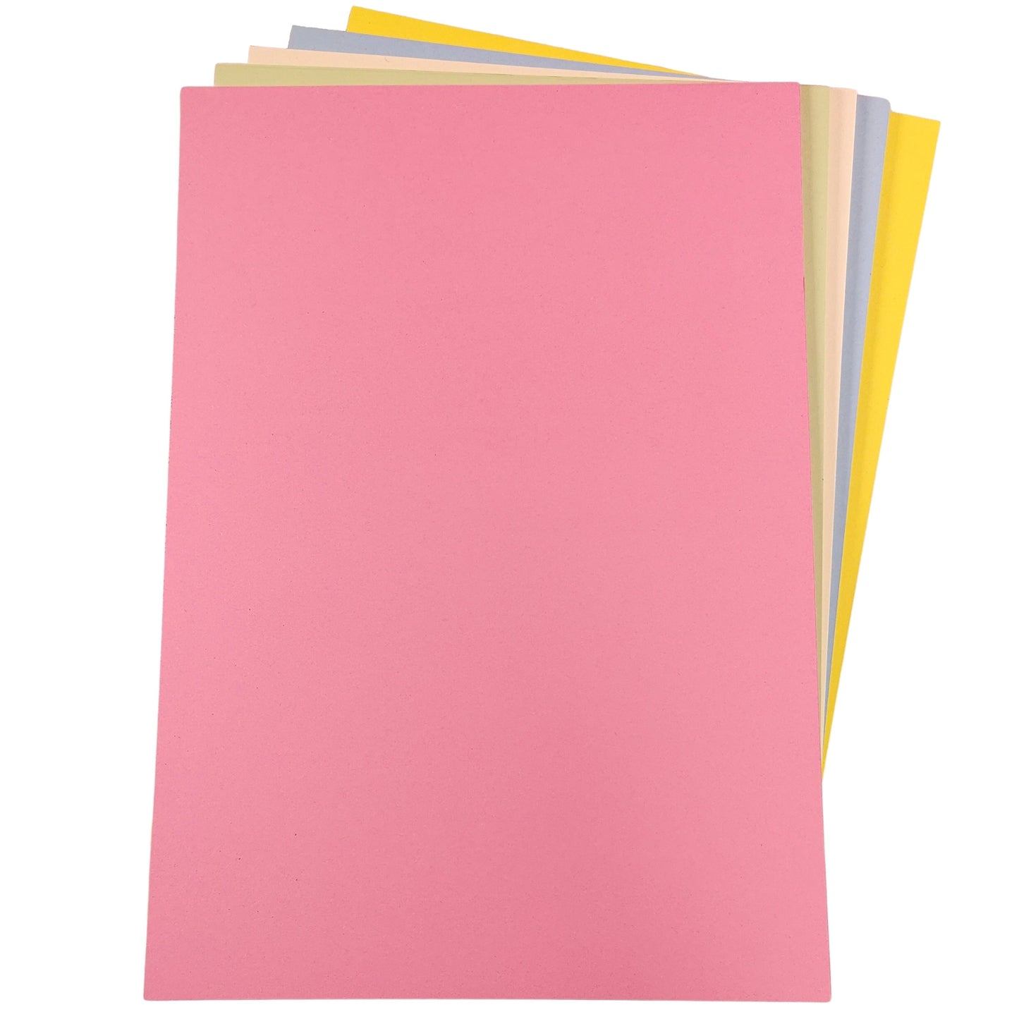 A3 100% Recycled Pastel Coloured Card in 180gsm