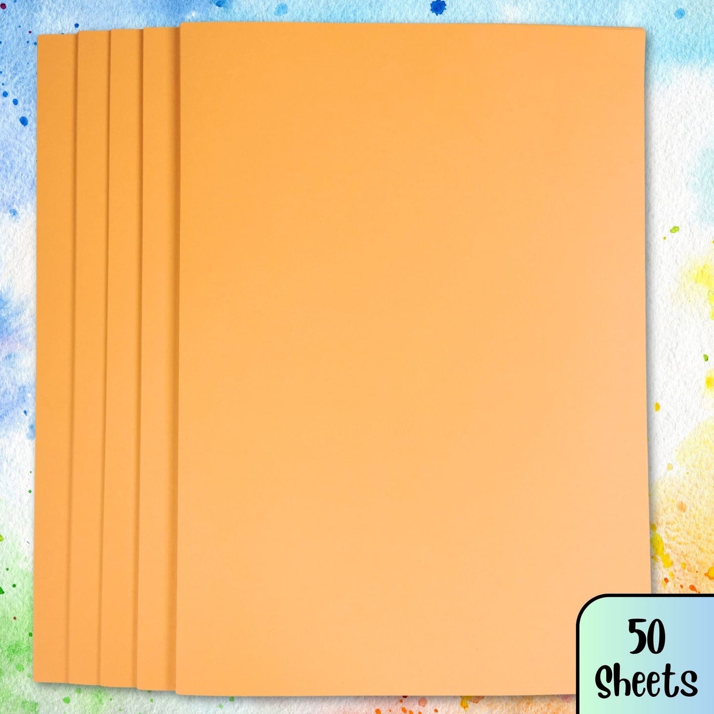 Peach Paper Sheets Pack