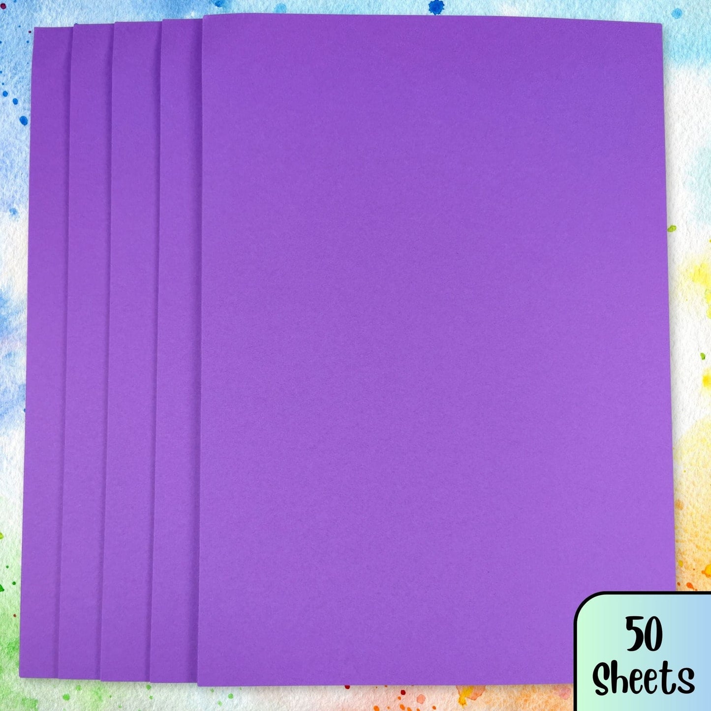 Purple Paper Sheets Pack