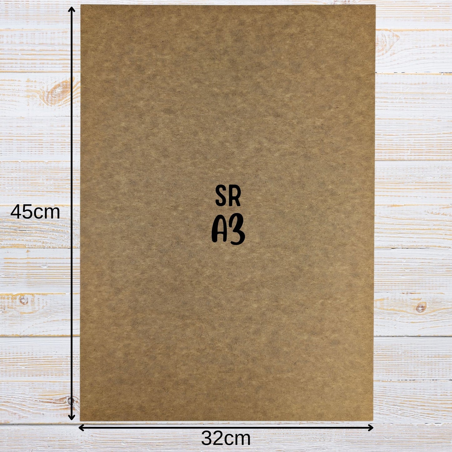 Oversize 300gsm Kraft Board Sheets SRA4/SRA3/SRA2 Eco-Friendly Cardstock