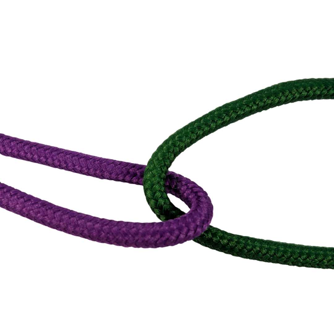 20 Thick Coloured Threading Laces 1m