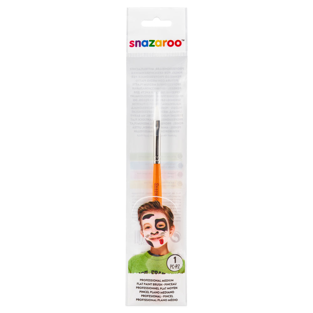 Snazaroo Professional Face Paint Brush - Medium Flat