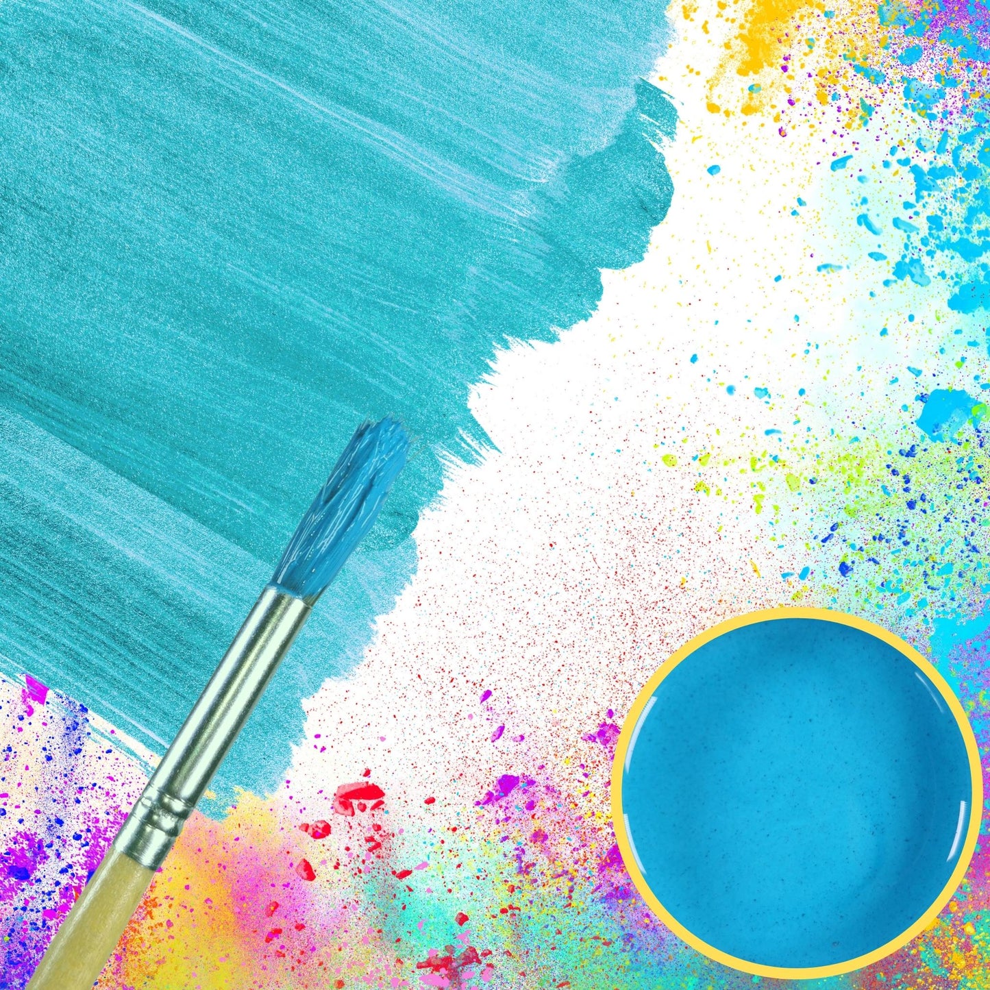 Powder Paint Single Colour Bags of 2.5kg Non Toxic Childrens Paint