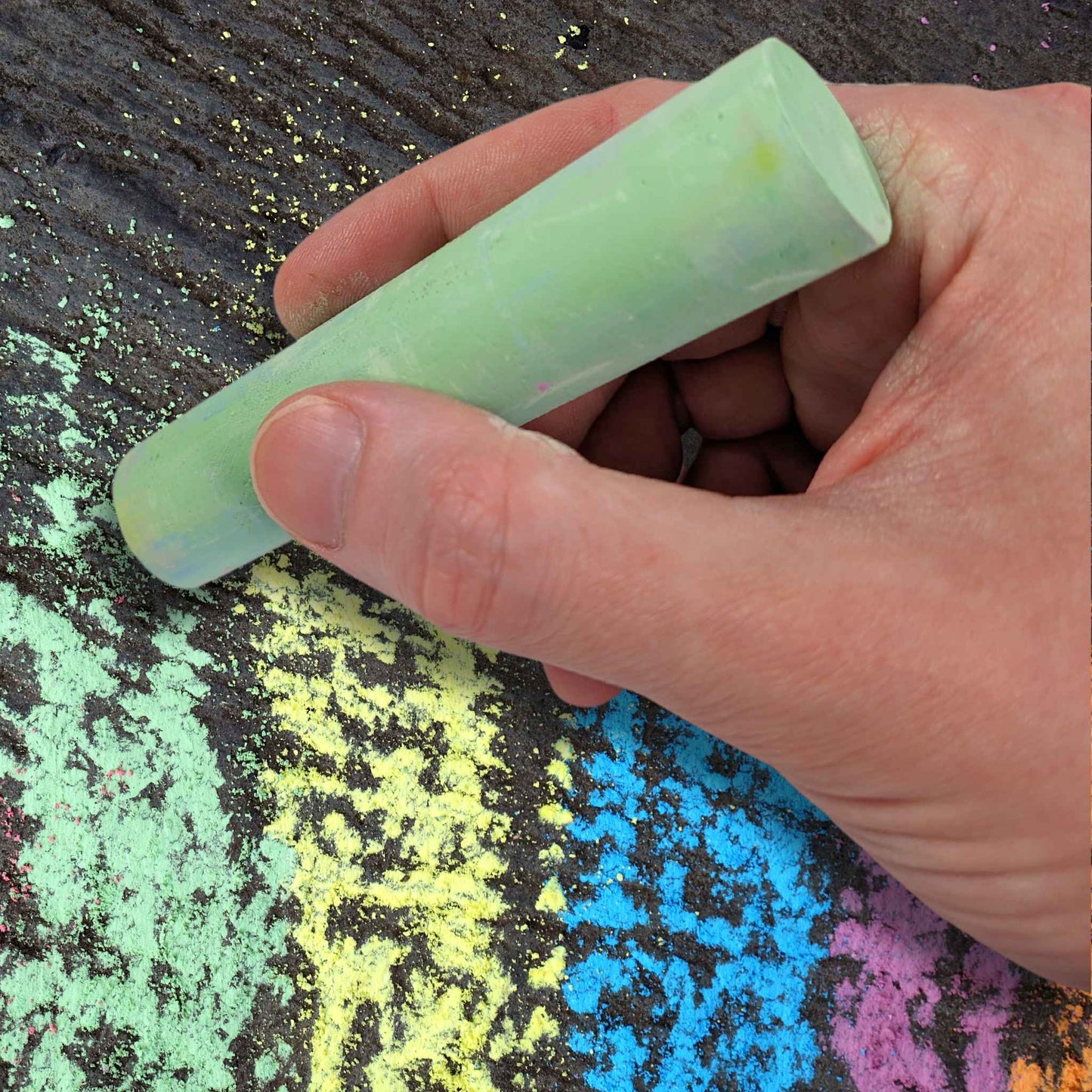 Giant Coloured Sidewalk Chalks Pack of 20