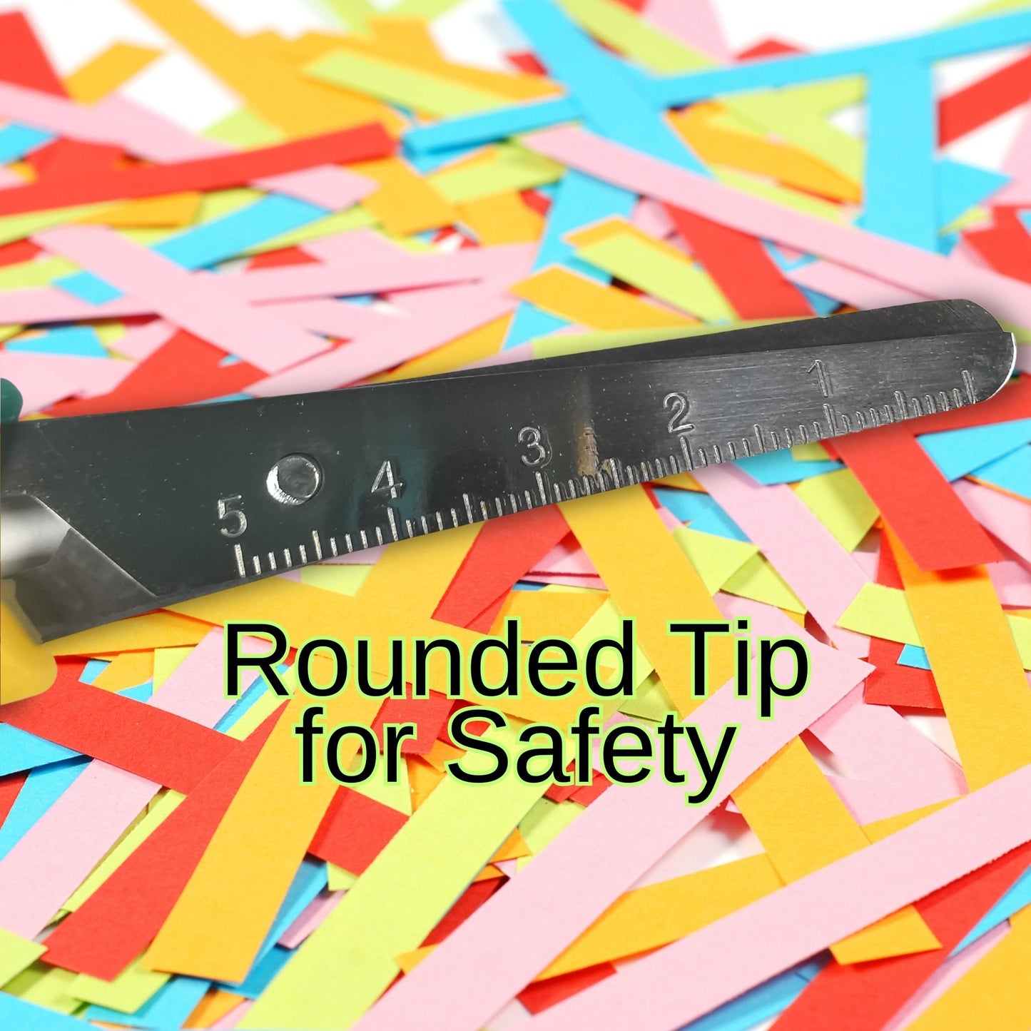 Rounded Tip Safety Scissors