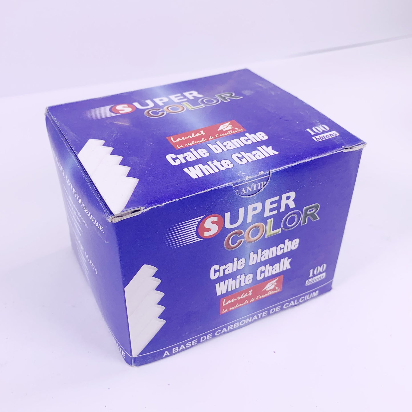 Dustless White Chalk Sticks