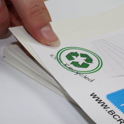 100% Recycled A4 White Card 220gsm
