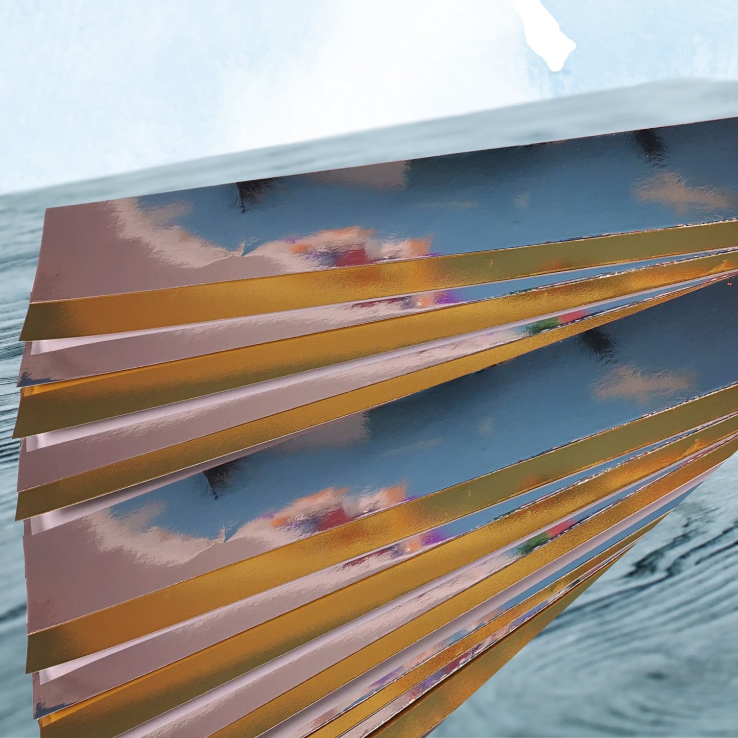 24 Metallic Gold & Silver Card Strips Crown Hat Making Strips, Design & Make Your Own Crowns To Decorate 63x7cm, 20cm Diameter