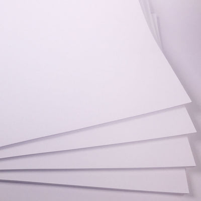 white card 25 sheets 400gsm