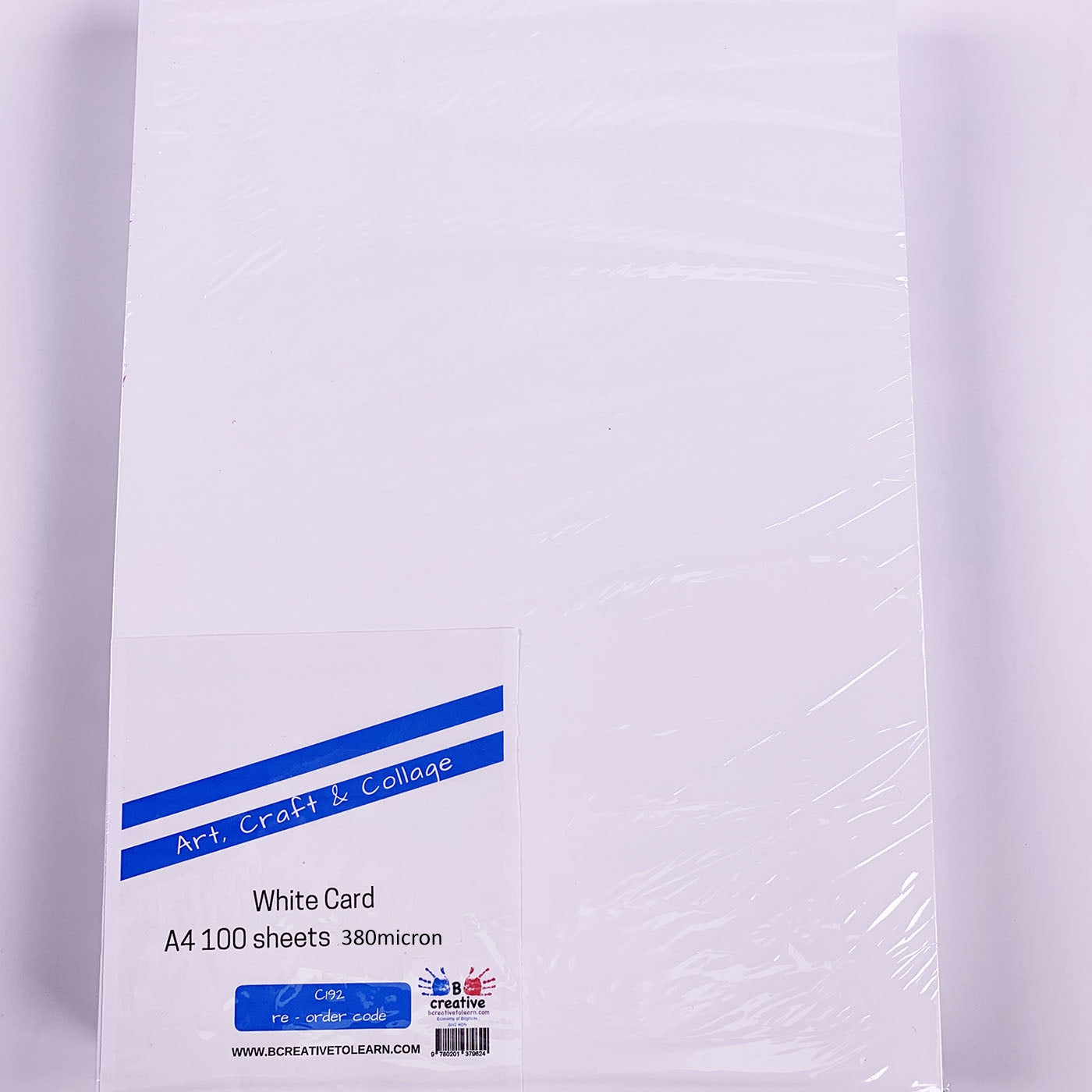 A4 bright white card