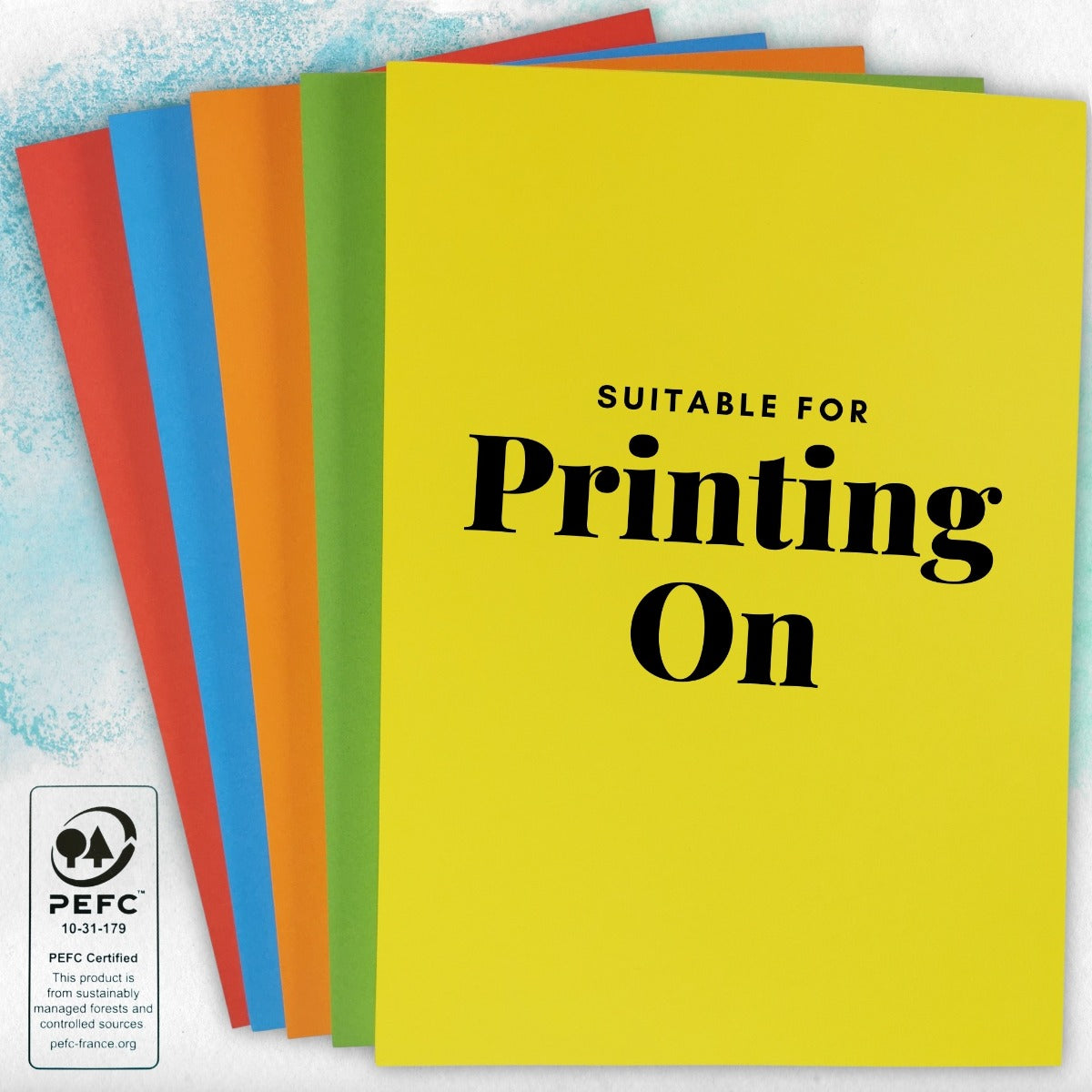 A4 Bright Assorted Coloured 160gsm Card Pack 250 Sheets