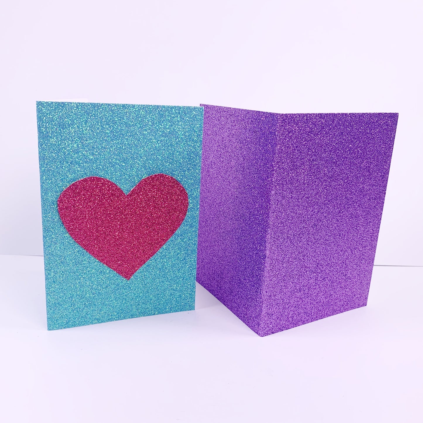 glitter card
