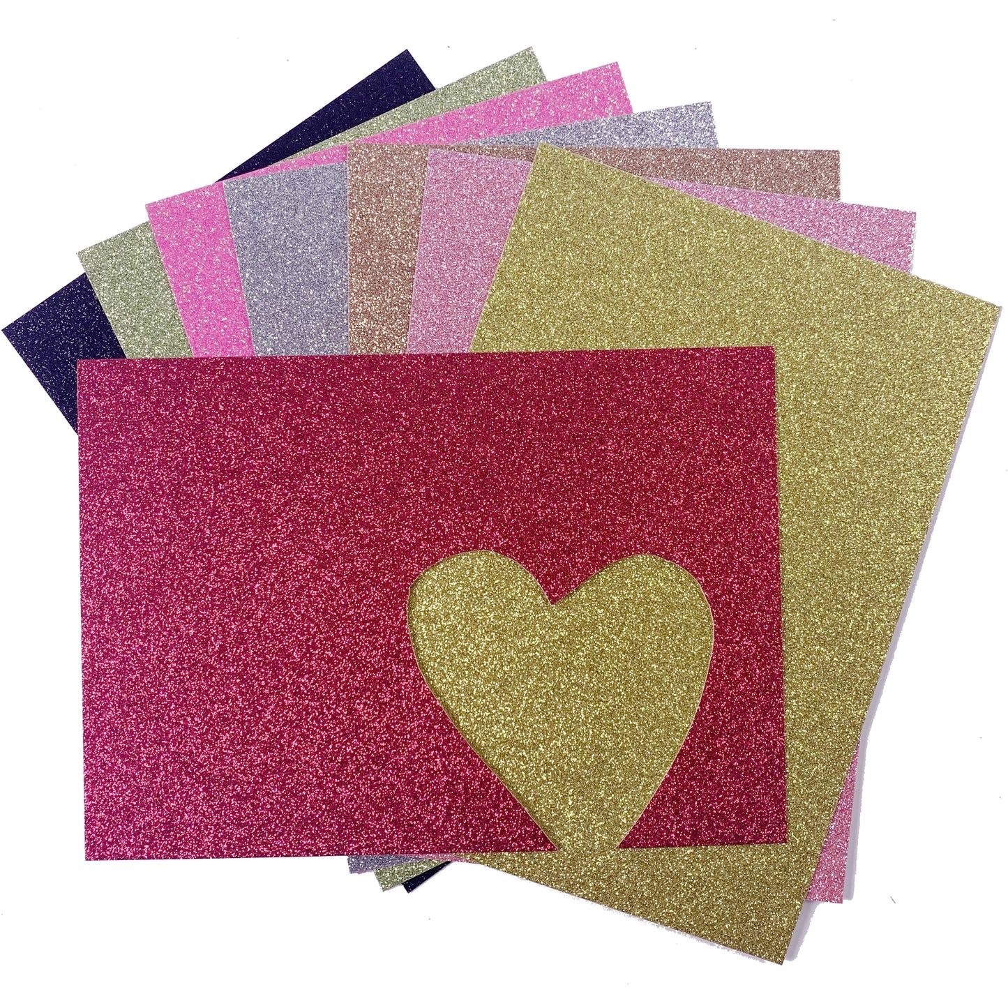 glitter card