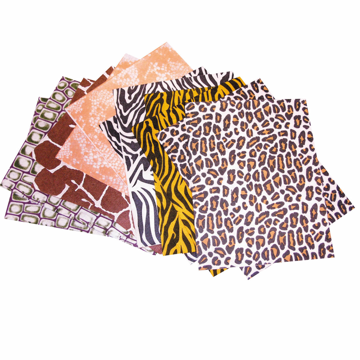animal print felt