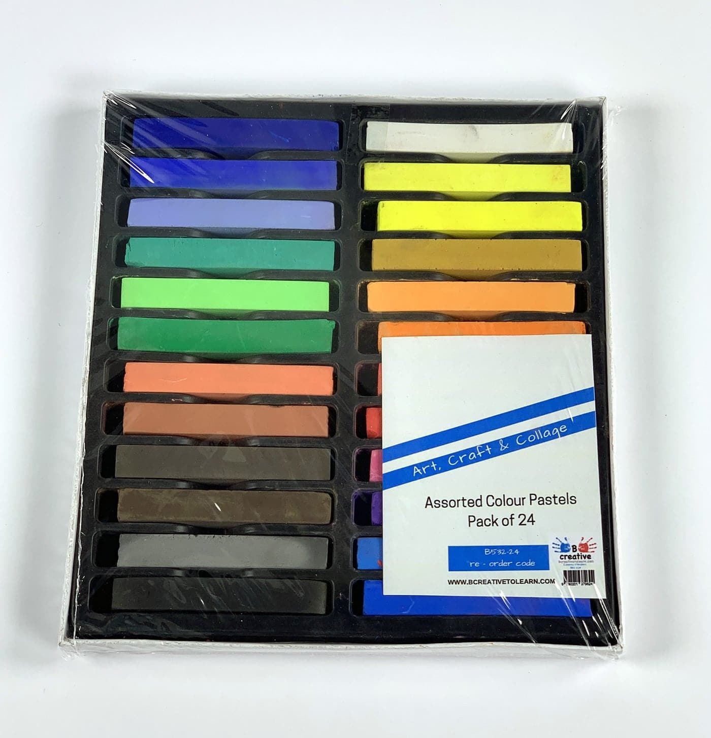 Soft Assorted Colour Pastels