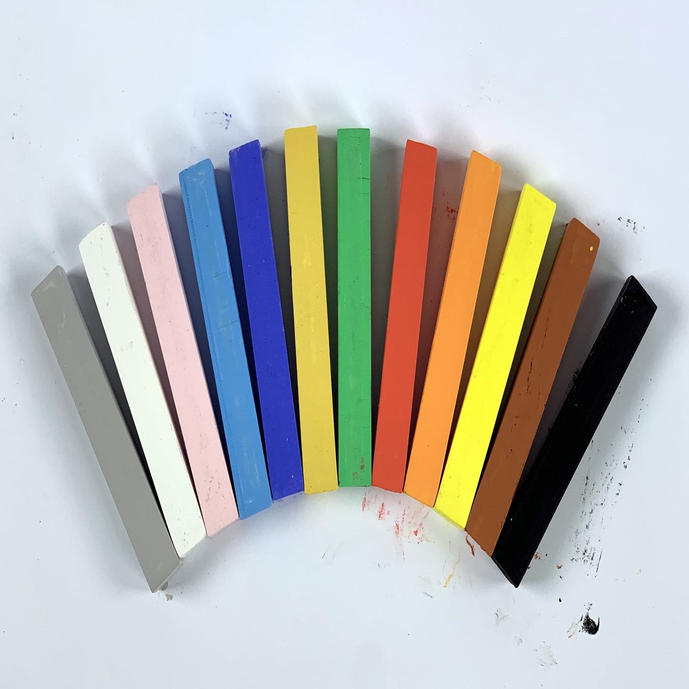 Soft Assorted Colour Pastels
