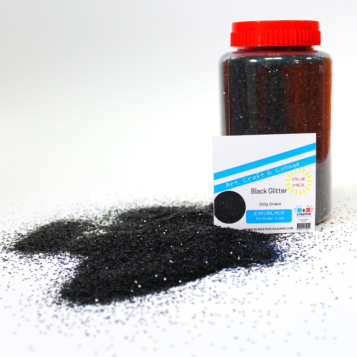 Glitter in shaker