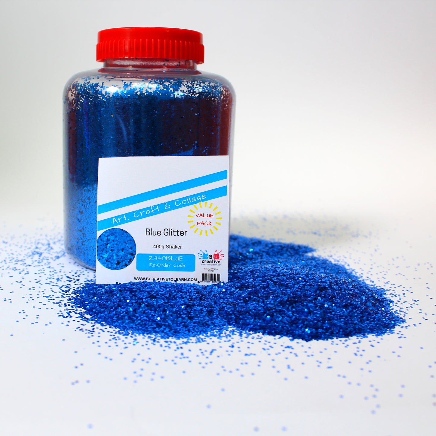 Glitter Shaker 400g Giant Double Sided Flakes Choose Colours