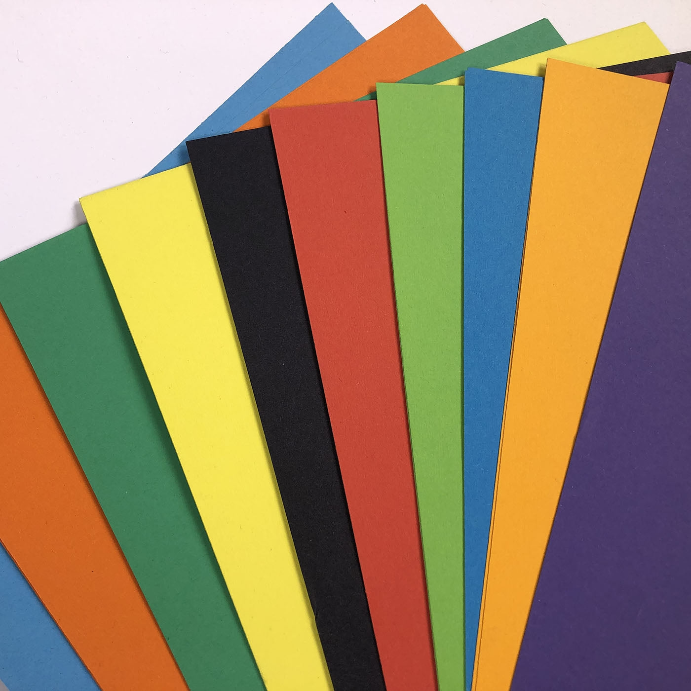 Assorted colour card