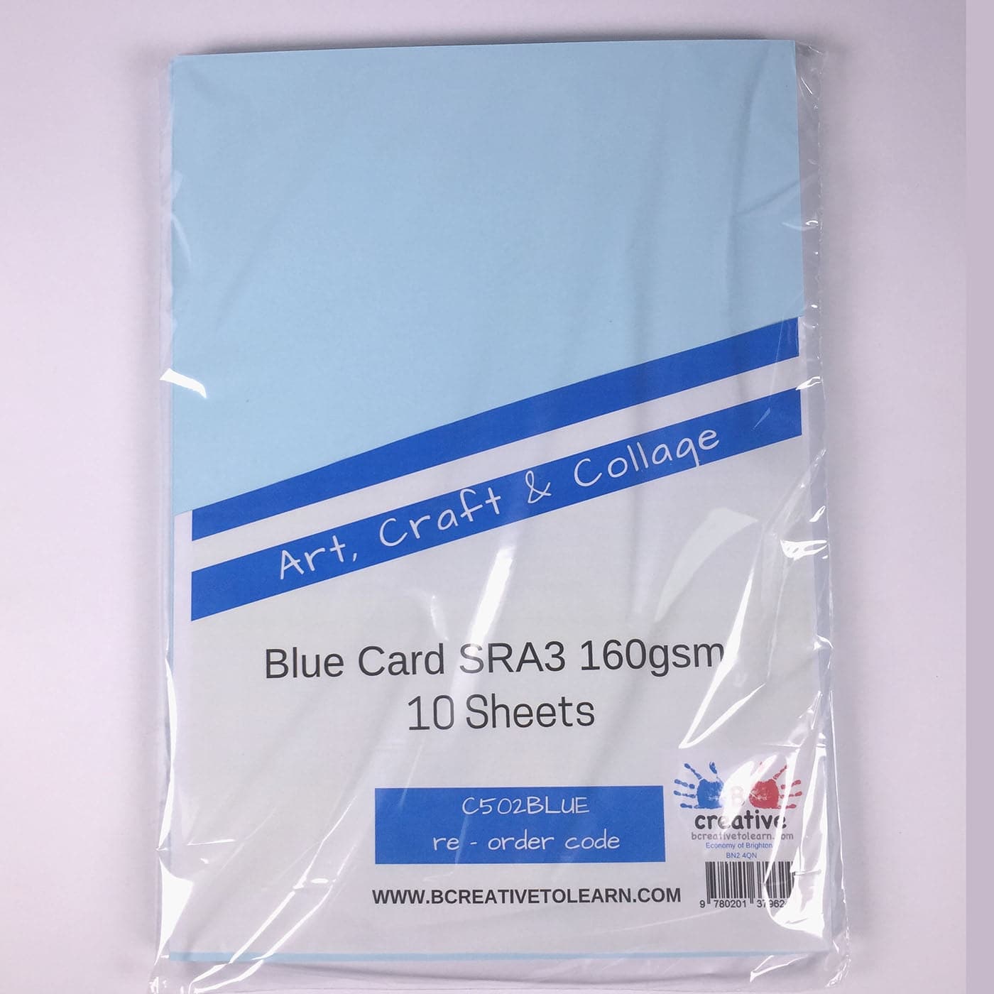 Smooth Craft Card SRA3 10 Sheets 160gsm Choose Colour