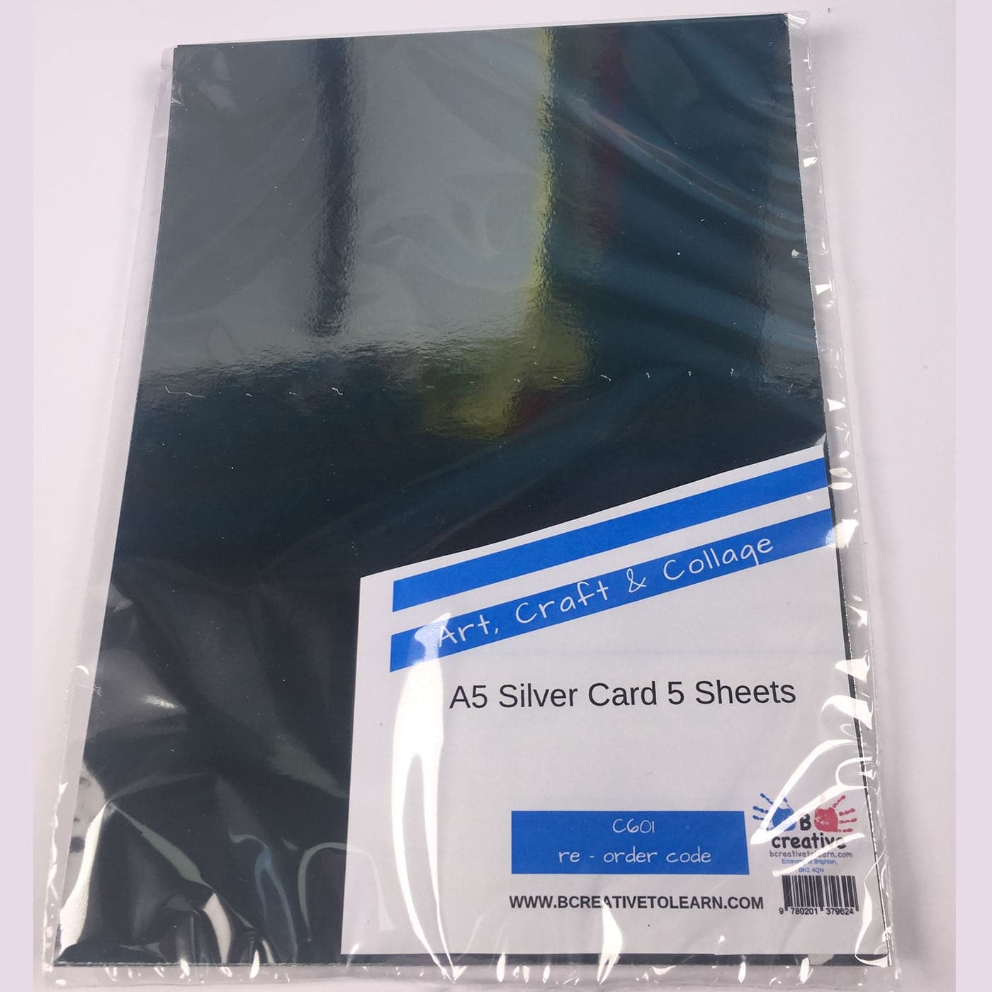 metalic craft card