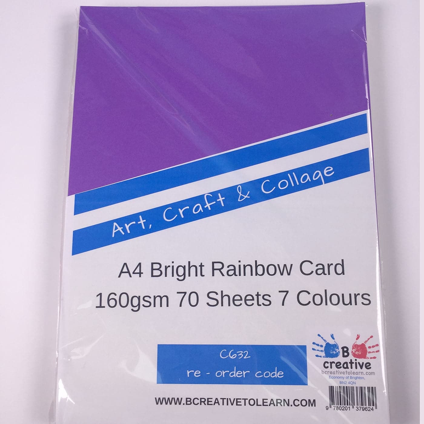 A4 bold coloured card