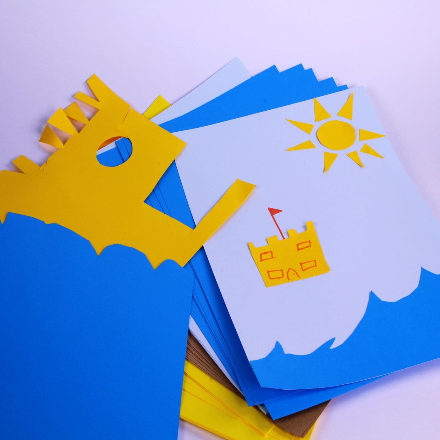 Seaside Card 160gsm Pack 40 Sheets