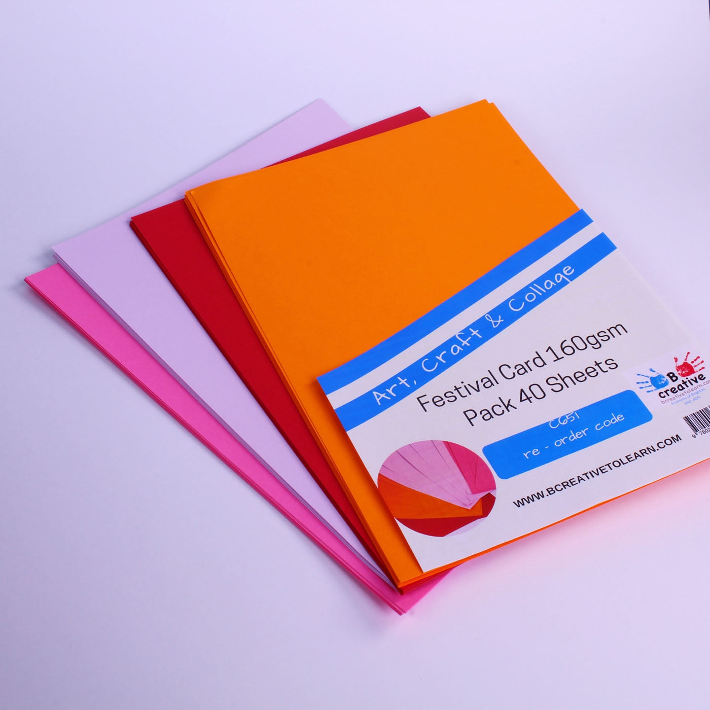 Festival Card 160gsm Pack 40 Sheets