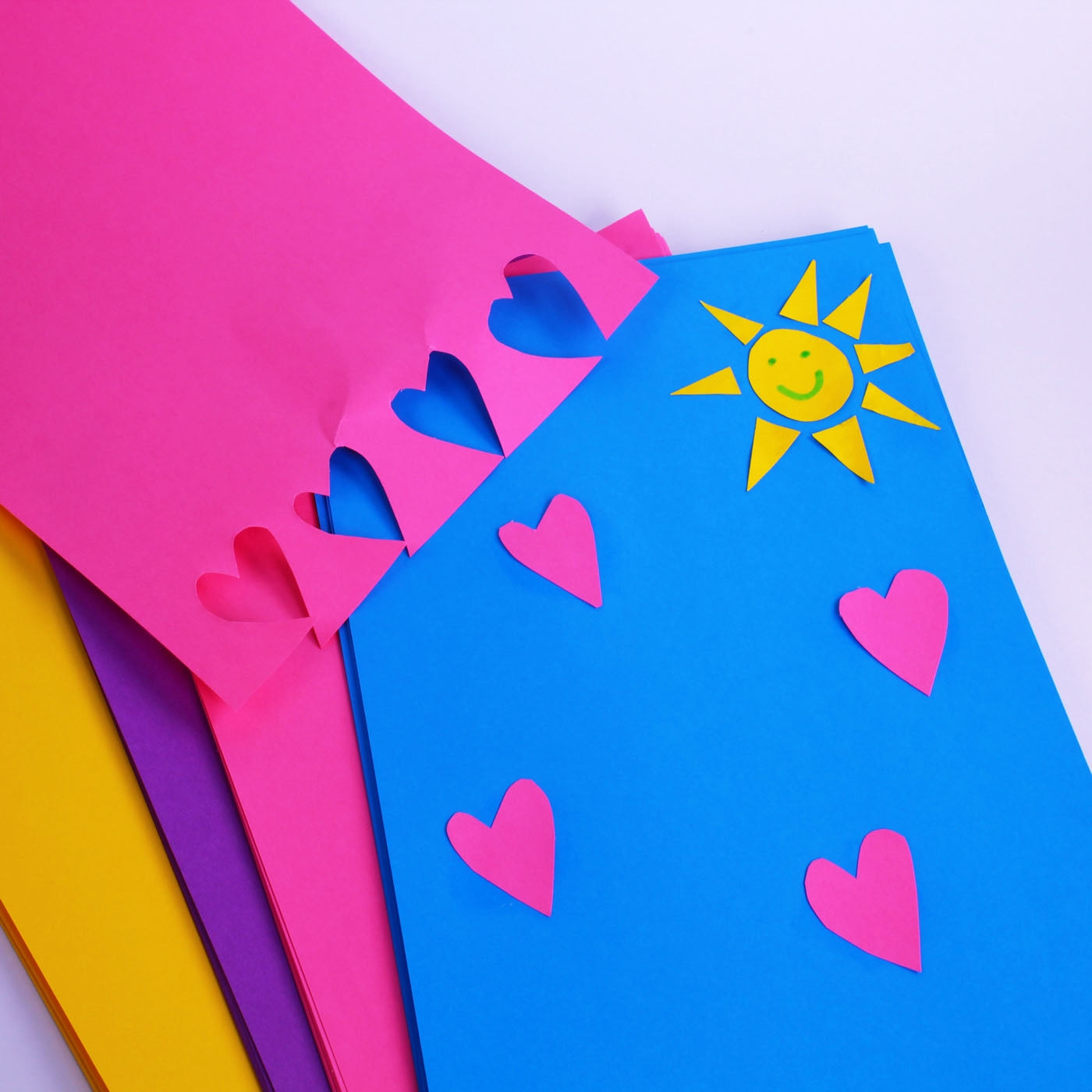 vibrant card