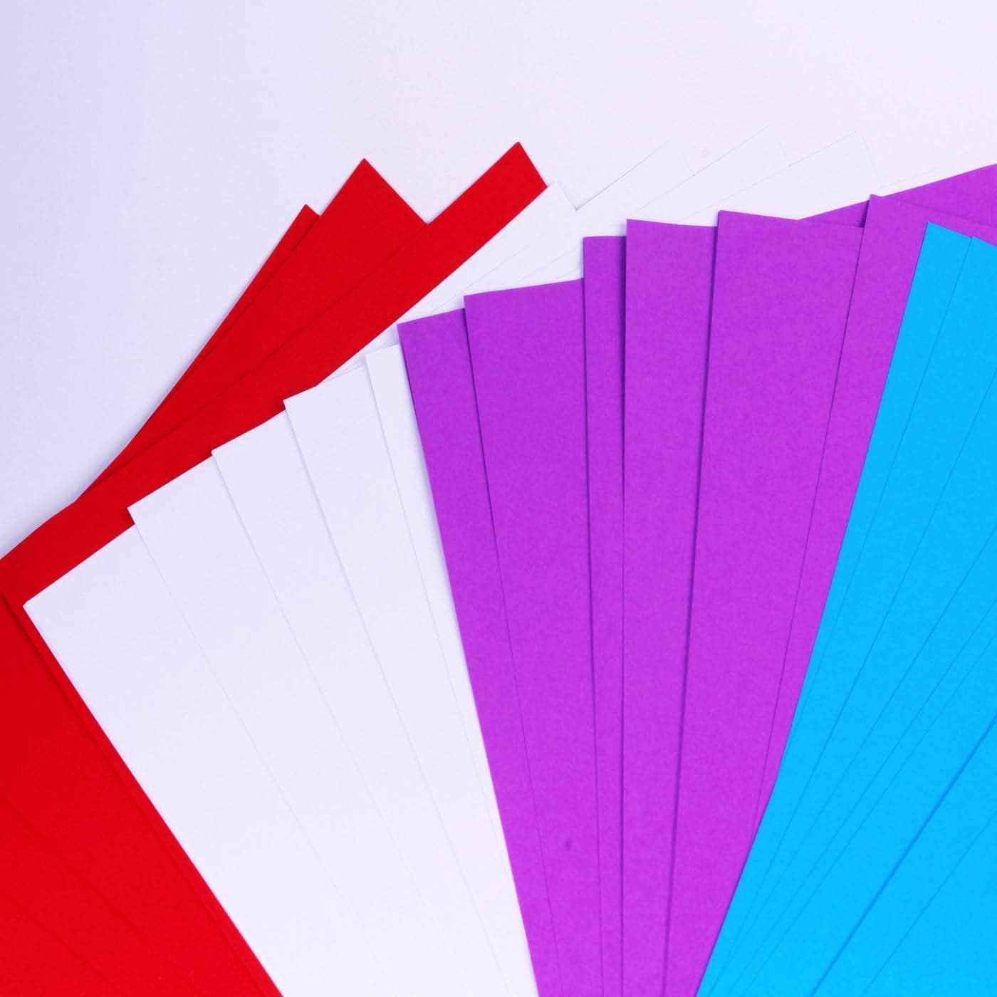 coloured card