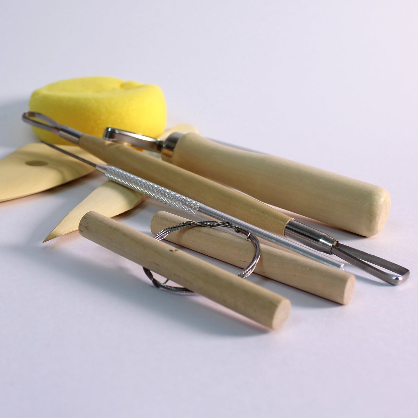 Clay pottery tool set