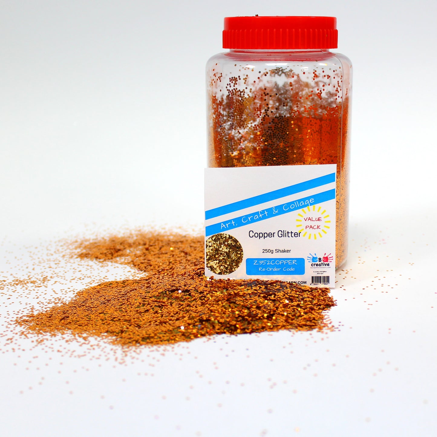 Glitter in shaker