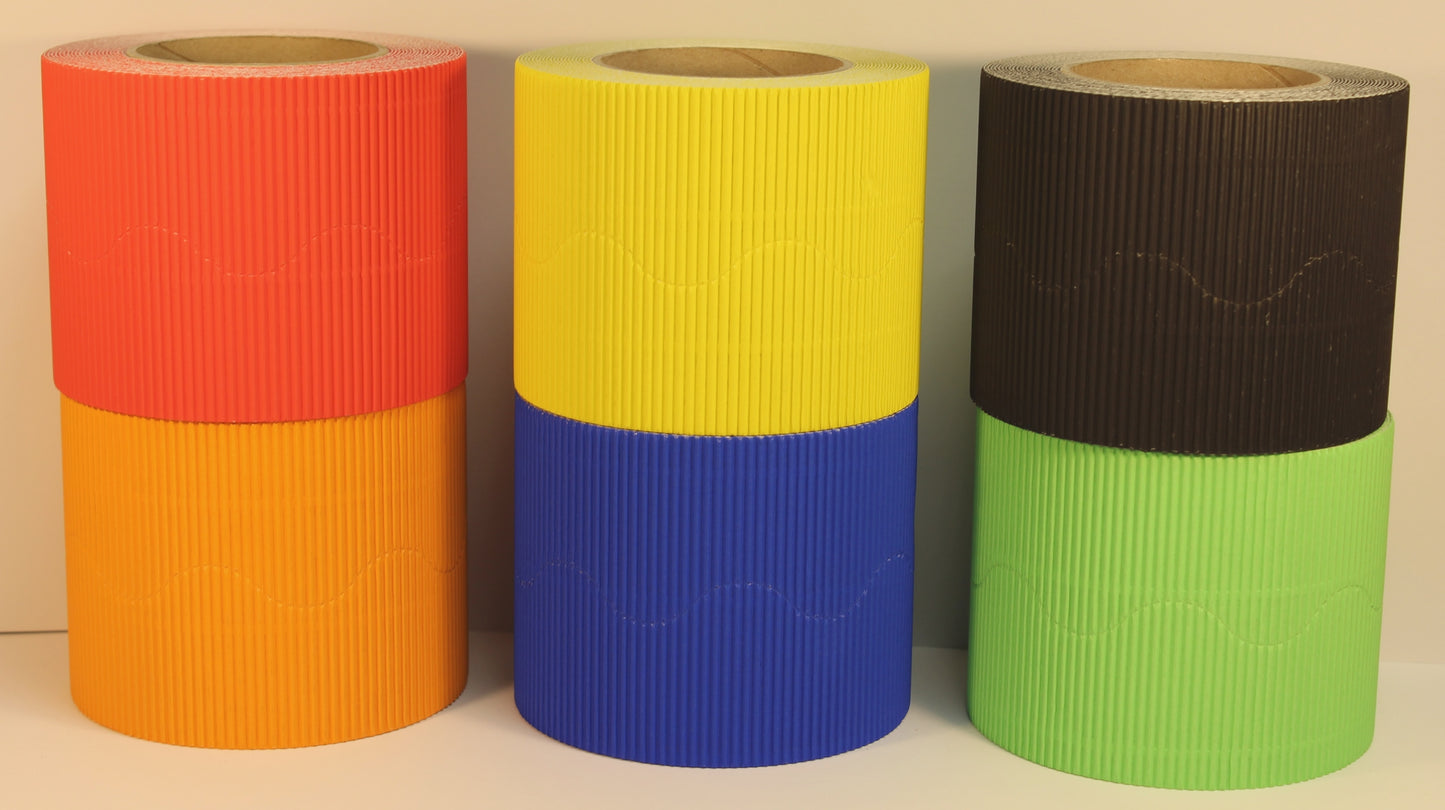 6 Colourful Border Rolls