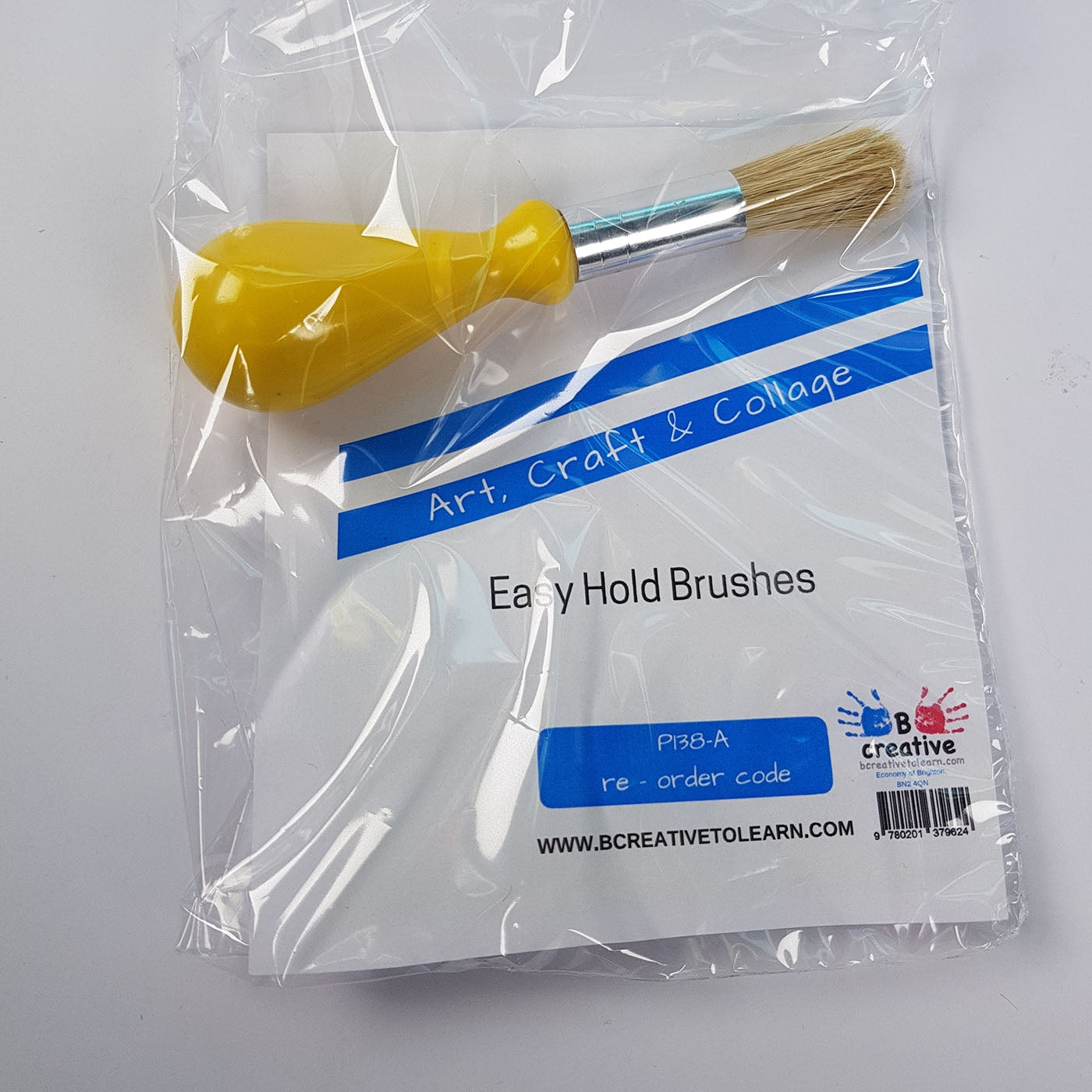 Easy hold painting brushes