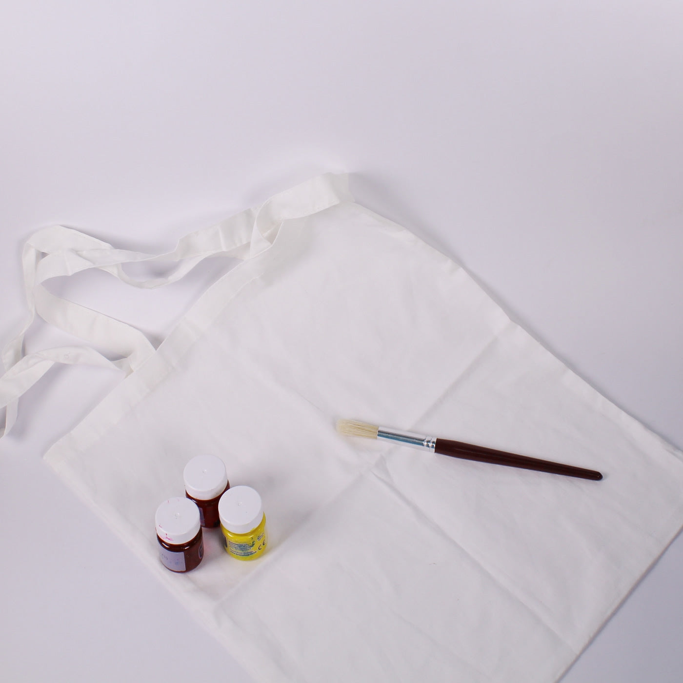 Decorate your own large white cotton bag