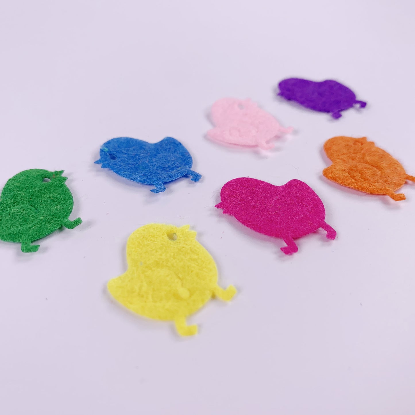 easter felt chicks