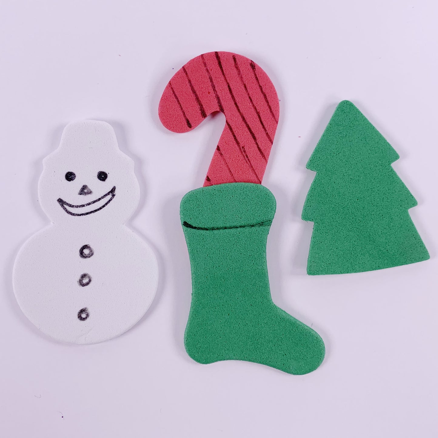 christmas foam shapes