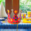 12 Giant Make Your Own White Craft Crown Party Hats Coronation