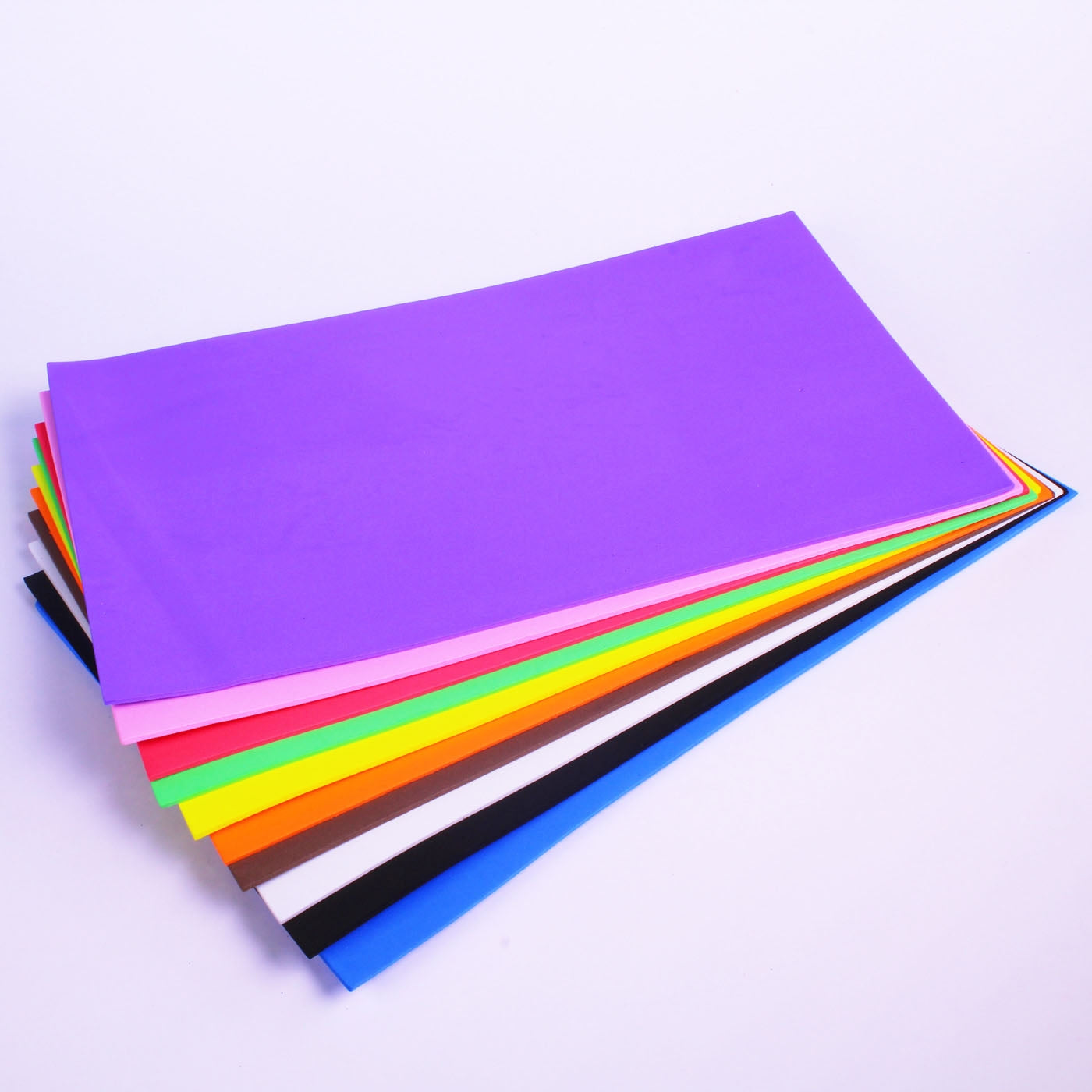coloured craft foam