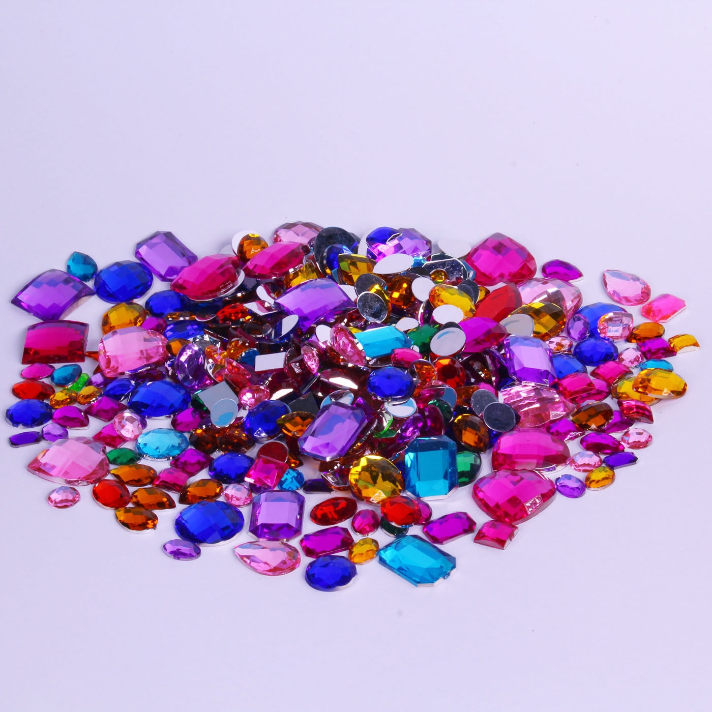 colourful jewels for collage