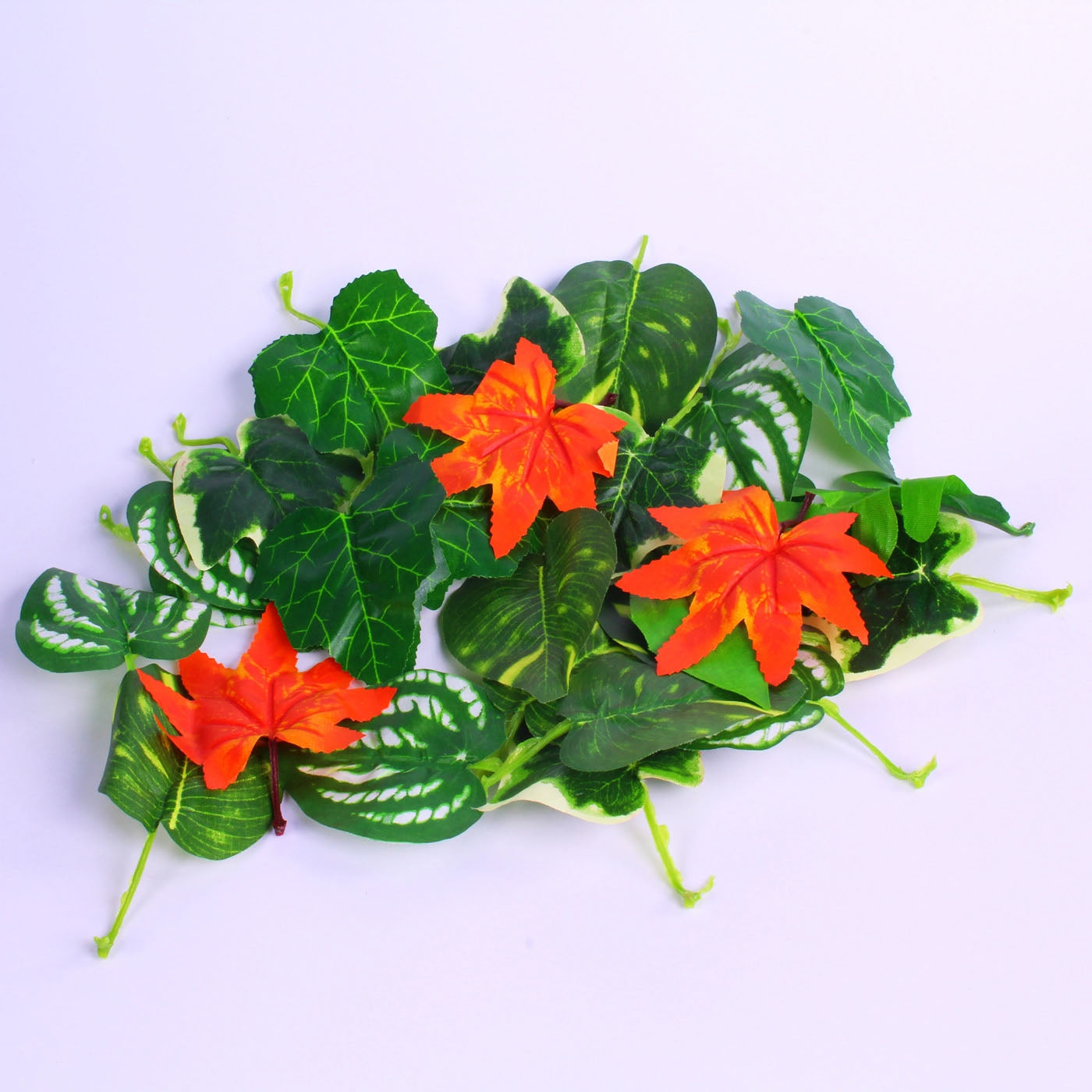 artififical fabric leaves
