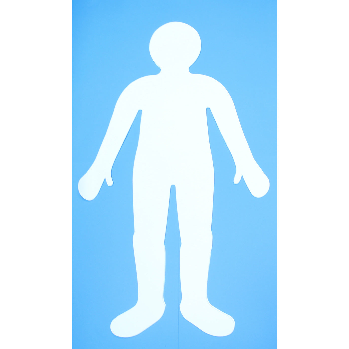 child size paper cut out